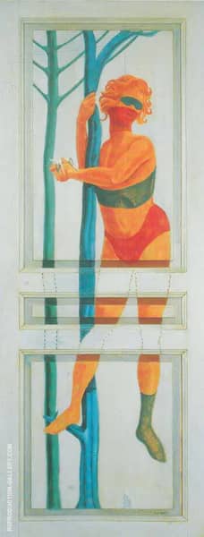 To Come In To Go Out 1923 by Max Ernst | Oil Painting Reproduction