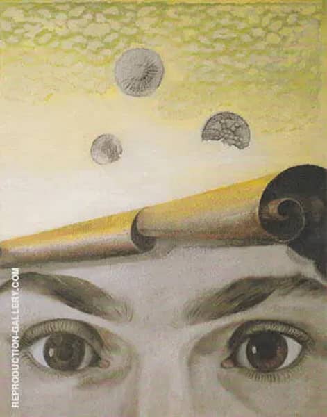 Portrait of Gala c.a.1925 by Max Ernst | Oil Painting Reproduction