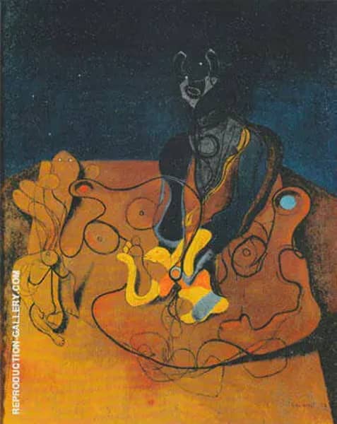 One Night of Love 1927 by Max Ernst | Oil Painting Reproduction