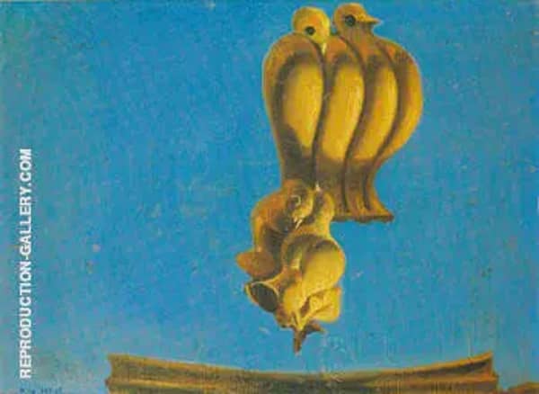 Project for onument to the Birds 1927 | Oil Painting Reproduction