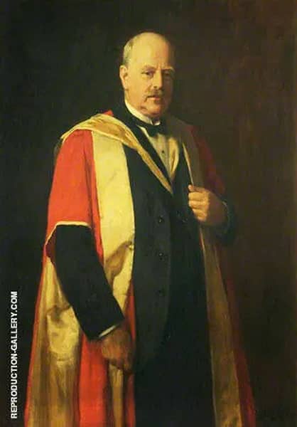 Dr J R Ashworth 1908 by John Maler Collier | Oil Painting Reproduction