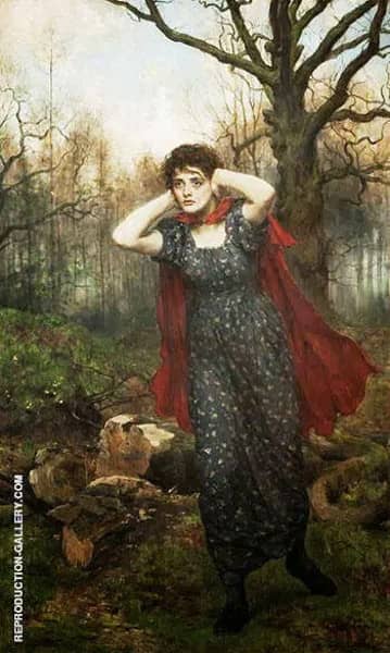 Hetty Sorrel by John Maler Collier | Oil Painting Reproduction