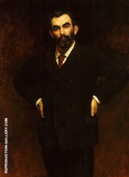 John Elliott Burns 1889 by John Maler Collier | Oil Painting Reproduction