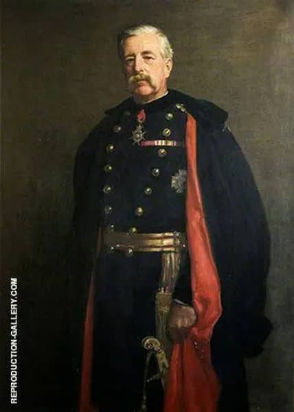 Major General M. W. E. Gossett 1906 | Oil Painting Reproduction