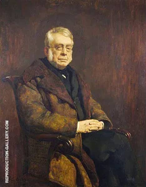 Sir George Biddell Airy by John Maler Collier | Oil Painting Reproduction