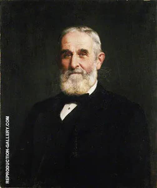 Sir John Evans 1905 by John Maler Collier | Oil Painting Reproduction