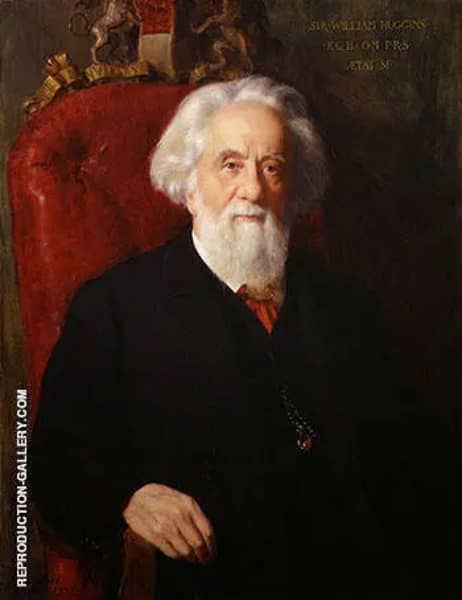Sir William Huggins 1905 by John Maler Collier | Oil Painting Reproduction