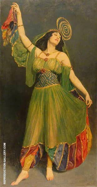 Souvenir of Chu Chin Chow | Oil Painting Reproduction