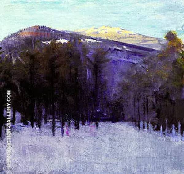 Mount Monadnock 1911-14 by Abbott H Thayer | Oil Painting Reproduction