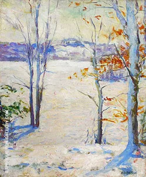 View to Monadnock by Abbott H Thayer | Oil Painting Reproduction