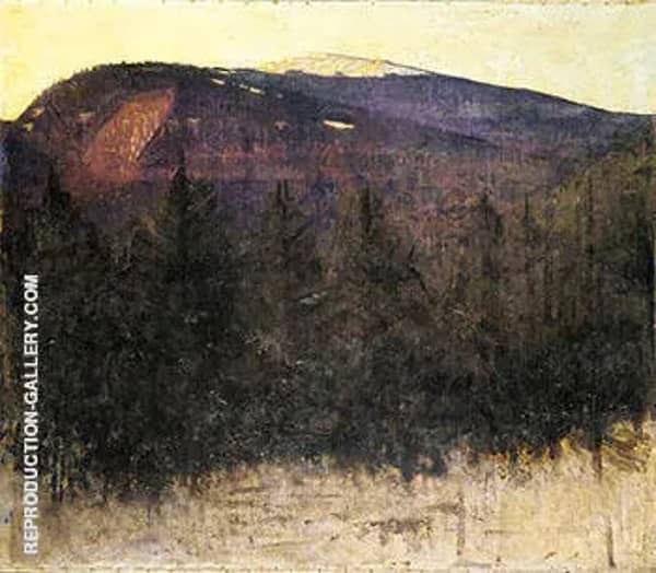 Winter Sunrise Monadnock 1917 | Oil Painting Reproduction