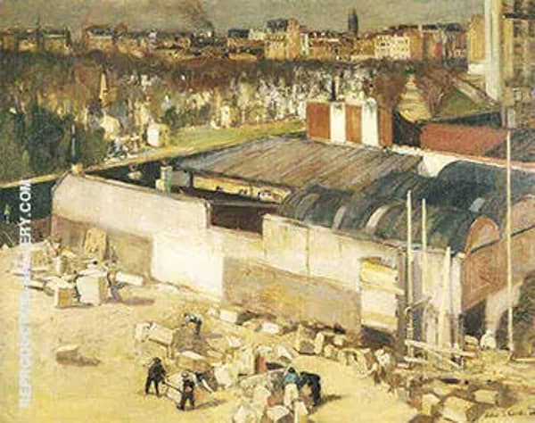 From Our Window Paris 1903 | Oil Painting Reproduction