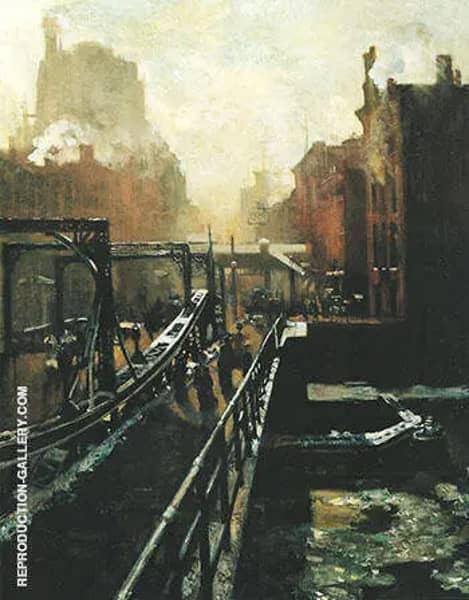 The Coffee House c 1906 by Alson Skinner Clark | Oil Painting Reproduction