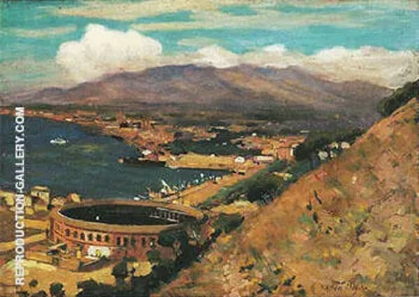 The Rising Sun Malaga c 1909 | Oil Painting Reproduction