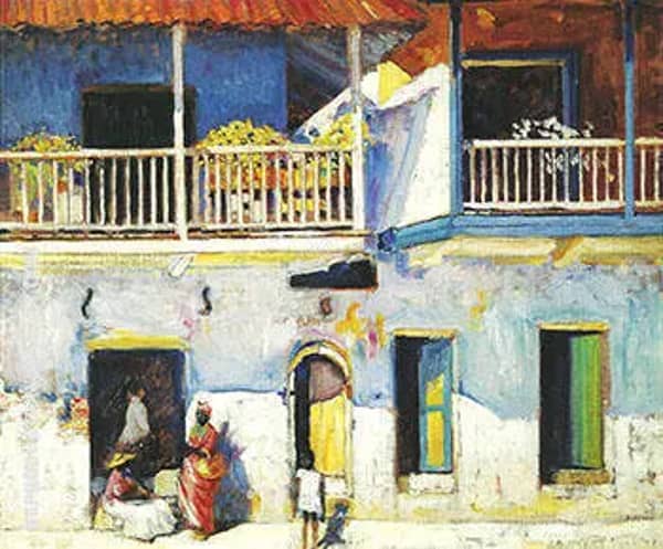 Panama City 1913 by Alson Skinner Clark | Oil Painting Reproduction