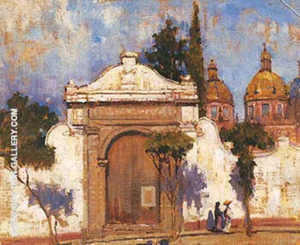 Carmen Gate San Angel No 2 1923 | Oil Painting Reproduction