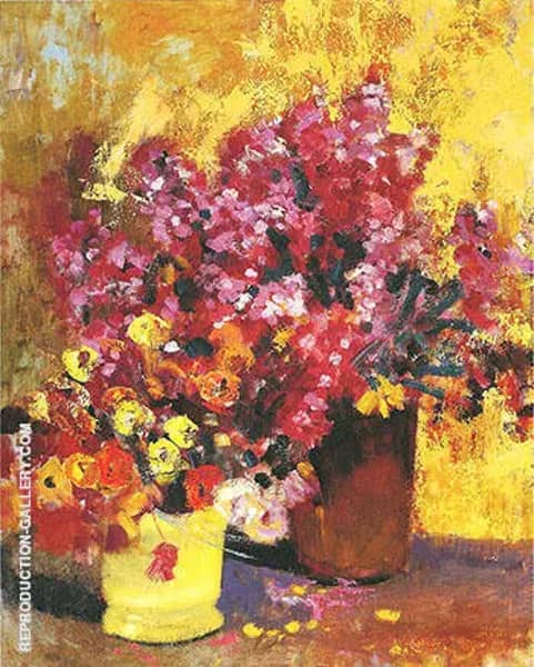 Floral Still Life c 1925 | Oil Painting Reproduction