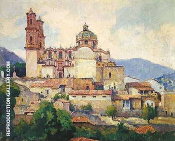 Taxco c 1931 by Alson Skinner Clark | Oil Painting Reproduction