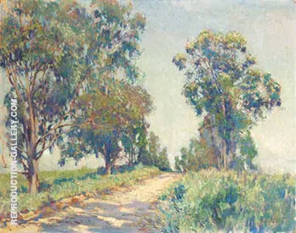 Eucalyptas Trees by Alson Skinner Clark | Oil Painting Reproduction