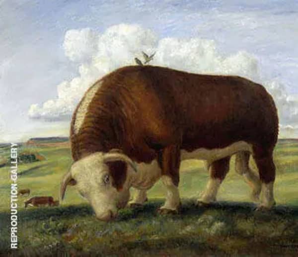 Ajax c1936 by John Steuart Curry | Oil Painting Reproduction