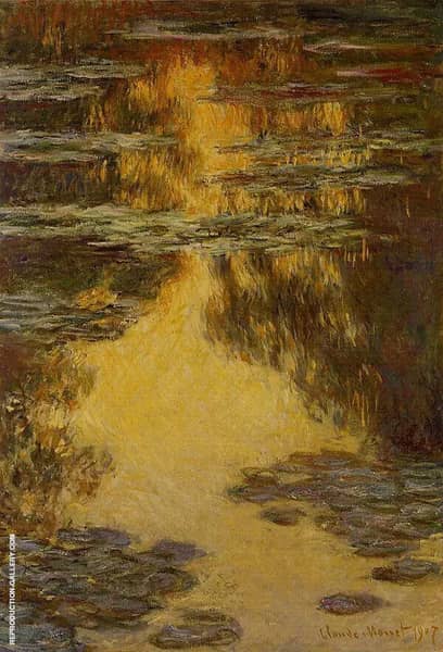 Water Lilies 1907_716 by Claude Monet | Oil Painting Reproduction