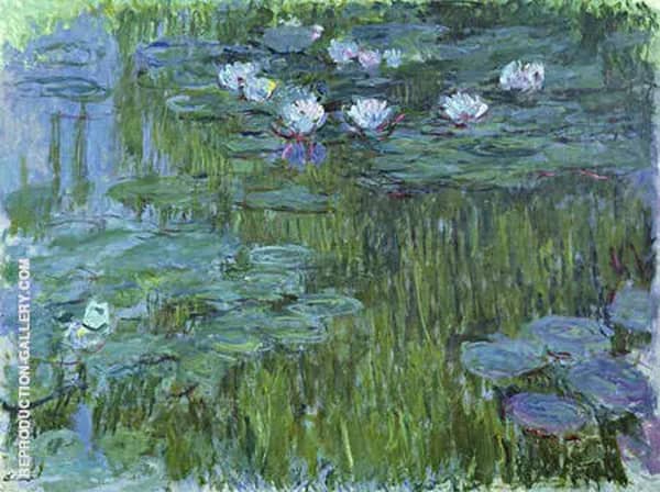 Water Lilies 1916_791 by Claude Monet | Oil Painting Reproduction
