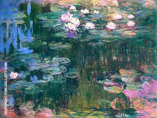 Water Lilies 1916_792 by Claude Monet | Oil Painting Reproduction