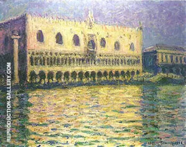 Palazzo Ducale 1908_742 by Claude Monet | Oil Painting Reproduction