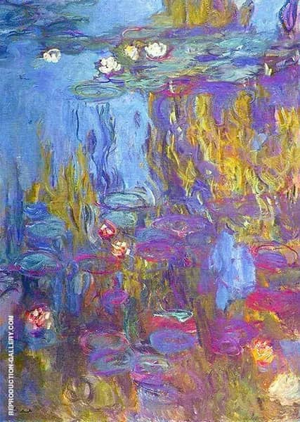 Water Lilies 1917_799 by Claude Monet | Oil Painting Reproduction