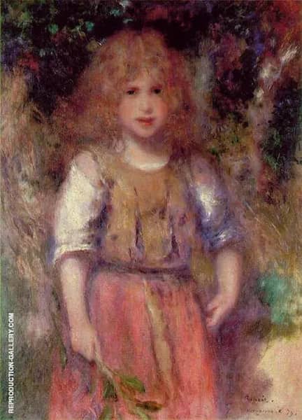 Gypsy Girl Wargemont 1879 | Oil Painting Reproduction