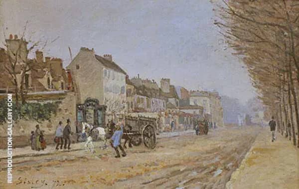 Boulevard Heloise Argenteuil 1872 | Oil Painting Reproduction