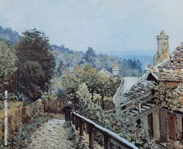 Sentier de la Mi cote Louveciennes 1873 | Oil Painting Reproduction
