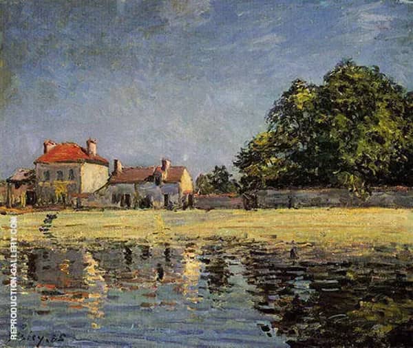 Beside the Loing Saint Mammes 1890 | Oil Painting Reproduction
