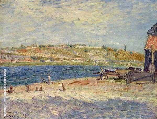The Banks of the River at Saint Mammes 1884 | Oil Painting Reproduction