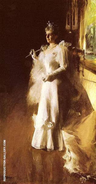 Mrs Potter Palmer by Anders Zorn | Oil Painting Reproduction