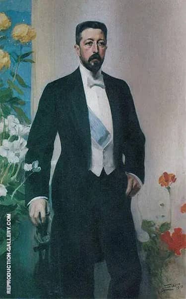 Prins Eugen 1910 by Anders Zorn | Oil Painting Reproduction
