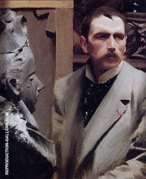 Self-Portrait 1889 by Anders Zorn | Oil Painting Reproduction