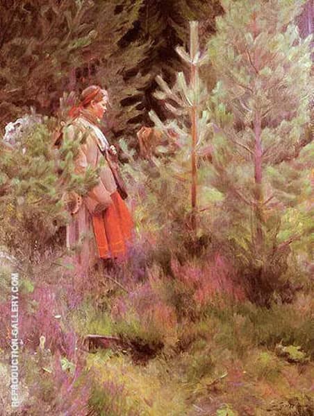Vallkulla 1908 by Anders Zorn | Oil Painting Reproduction