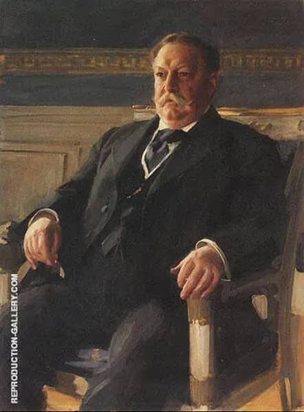 William Howard Taft 1911 by Anders Zorn | Oil Painting Reproduction