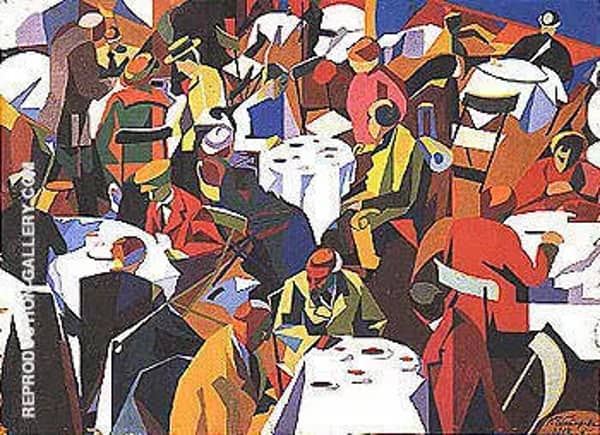 Breakfast in Suuk Su 1918 | Oil Painting Reproduction