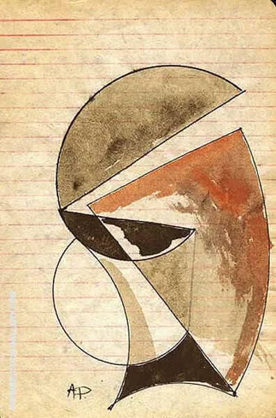 Non Objective Composition | Oil Painting Reproduction