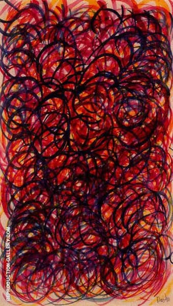 Textil Dibujo Abstracto 1940 | Oil Painting Reproduction