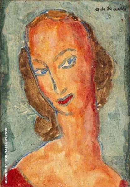 Head 1926 by Alfred Henry Maurer | Oil Painting Reproduction