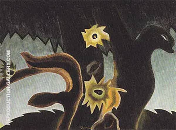 Pine Tree 1931 by Arthur Dove | Oil Painting Reproduction