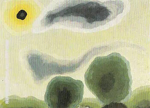 Naples Yellow Morning 1935 by Arthur Dove | Oil Painting Reproduction