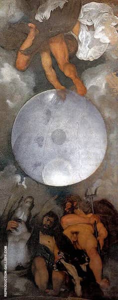 Jupiter Neptune and Pluto c1599 by Caravaggio | Oil Painting Reproduction