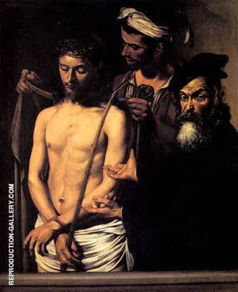 Ecce Homo c1609 by Caravaggio | Oil Painting Reproduction