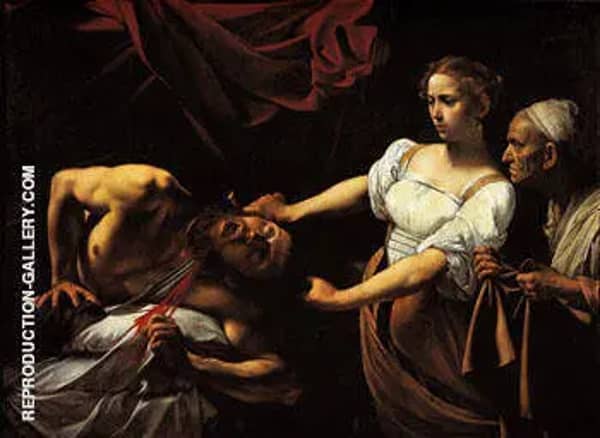 Judith Beheading Holofernes c1599 | Oil Painting Reproduction