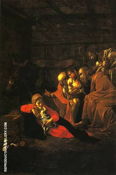 The Adoration of the Shepherds 1608 | Oil Painting Reproduction