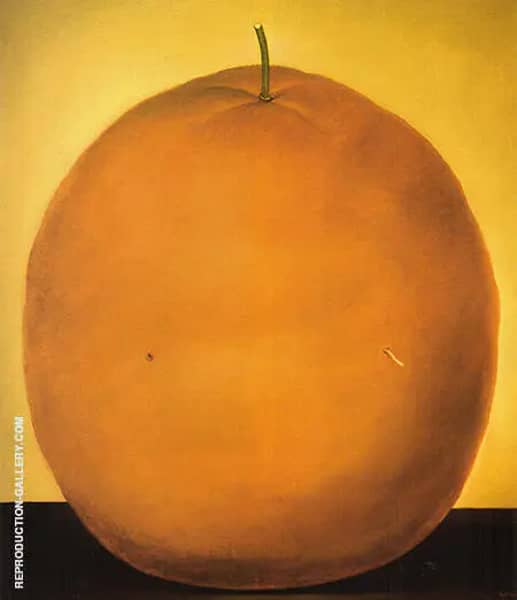 Orange 1977 by Fernando Botero | Oil Painting Reproduction
